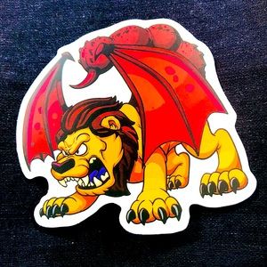 Mythical Single Decor Accent Waterproof Sticker